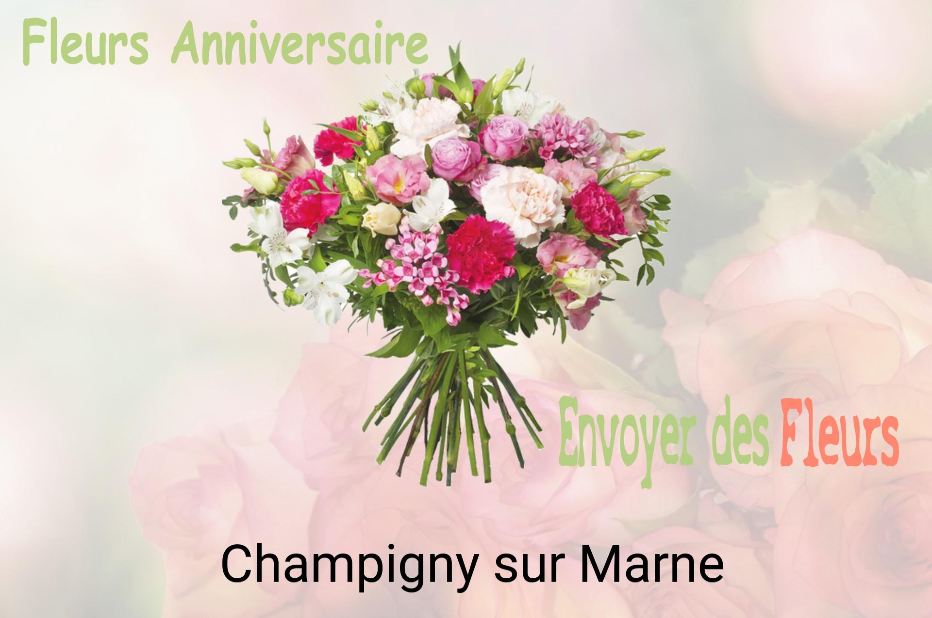 Bouquet de fleurs d’anniversaire livré à Champigny-sur-Marne