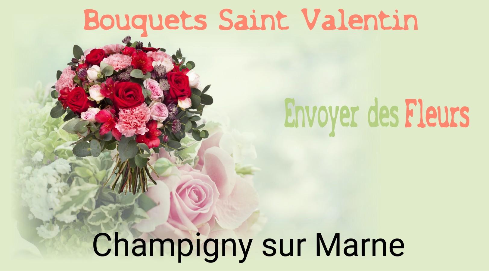 Roses de Saint-Valentin livrées à Champigny-sur-Marne